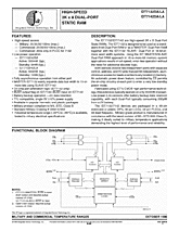 DataSheet IDT7132SA pdf